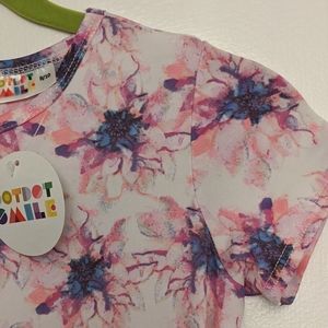 NWT Dotdotsmile Swing Dress Purple Watercolor